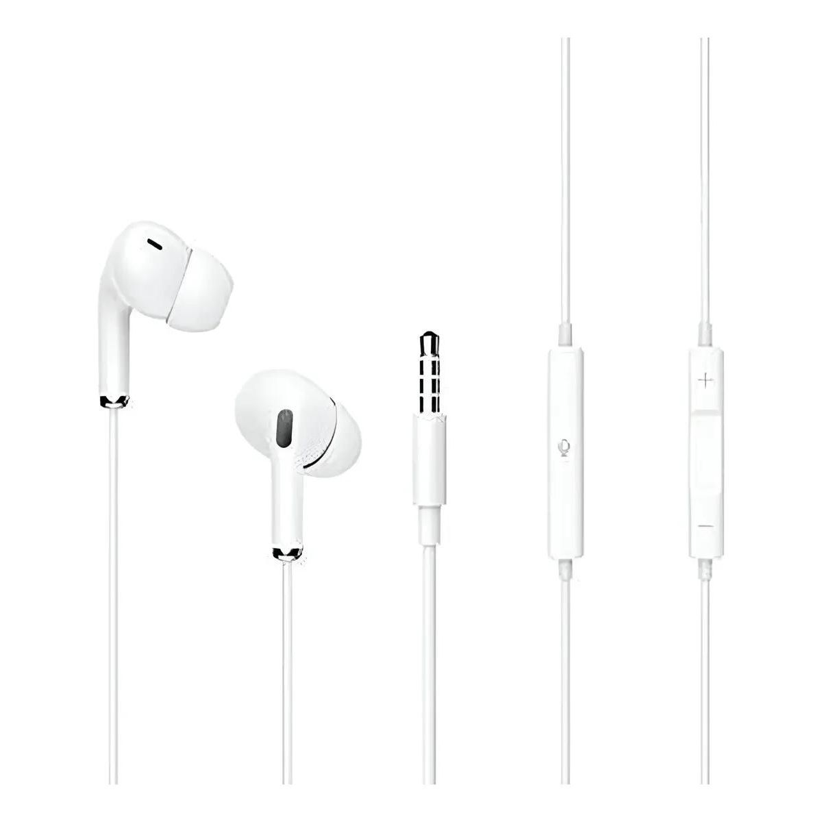 GENERICO - Auriculares Intrauditivos G15 Blancos con Cancelación de
