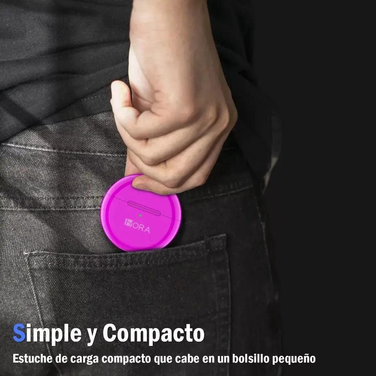 GENERICO - Audífonos inalámbricos Bluetooth V5.3 con 9 colores