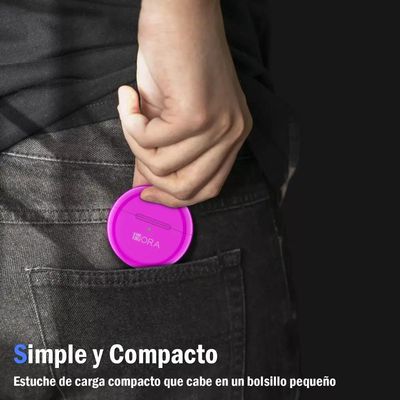 Generico Audífonos Inalámbricos Bluetooth V5.3 Con 9 Colores