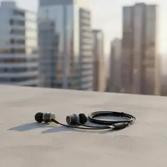 GENERICO - Audífonos con cable tipo C color negro