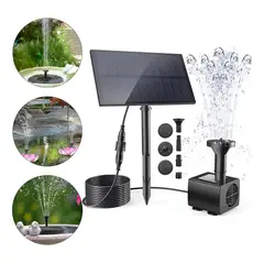 GENERICO - Bomba sumergible solar 1.2W para fuente de agua
