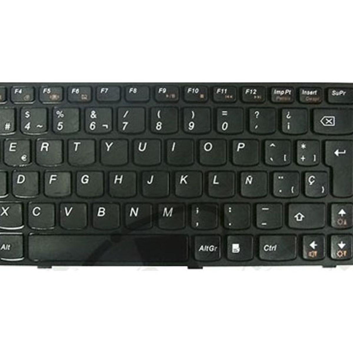 GENERICO - TECLADO PARA NOTEBOOK LENOVO IDEAPAD Z560 G570 ESPAÑOL NEGRO