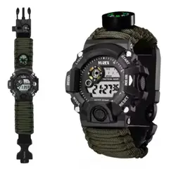 GENERICO - Reloj Pulsera Para Senderismo Verde Oscuro