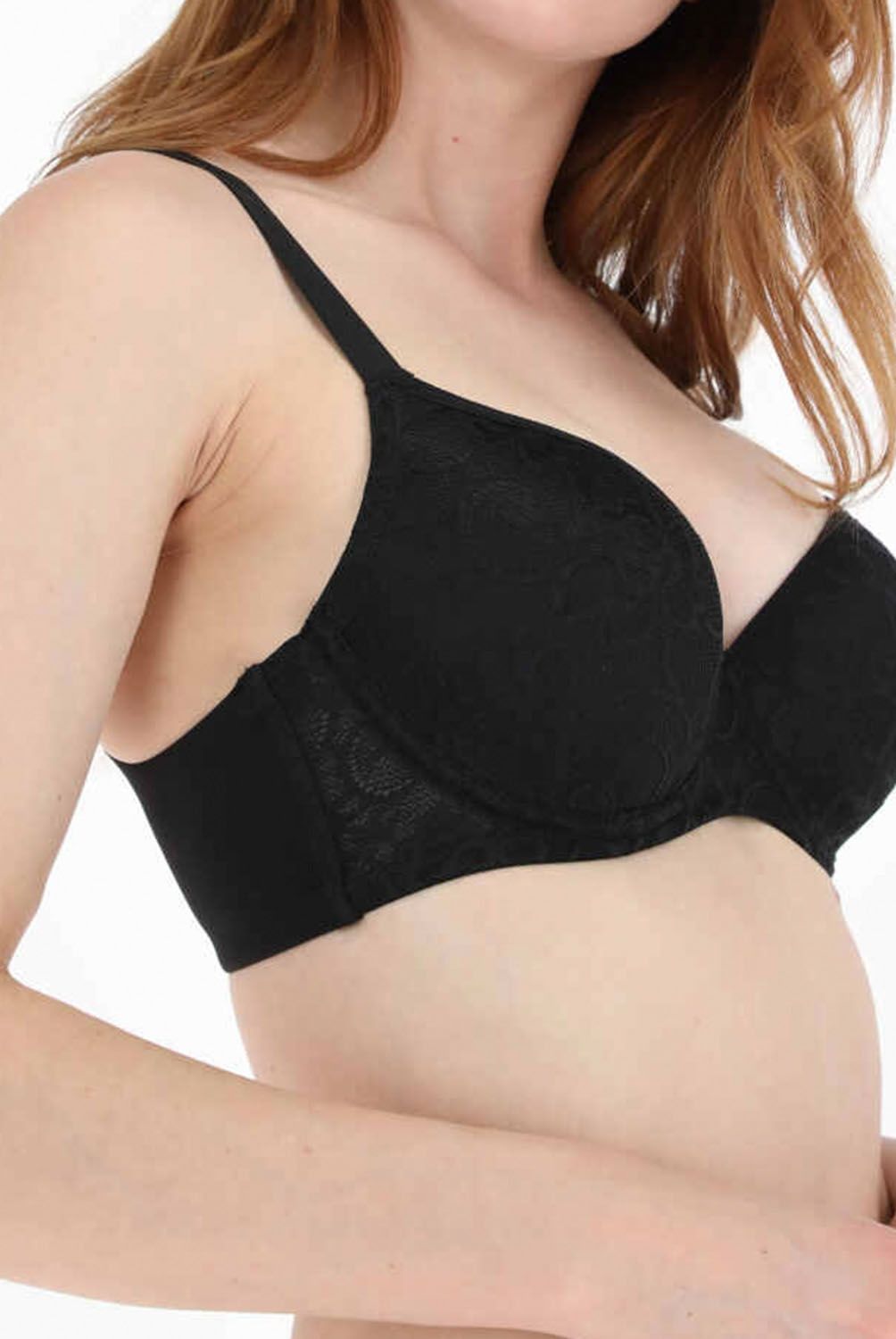 FLORES - Sostén Jacquard Arco Mujer Flores