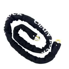 GENERICO - Cadena Para Moto Dorada Anti-Napoleon Marca KIHUU LOOK Con Funda, De Alta Seguridad