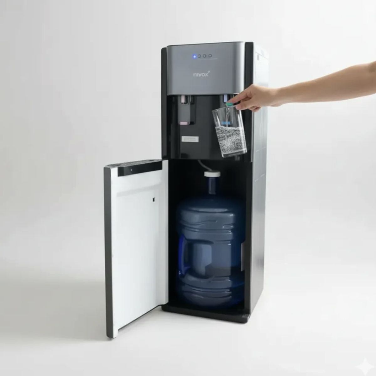 DALI - DISPENSADOR DE AGUA BIDON OCULTO PREMIUM FRIA Y CALIENTE