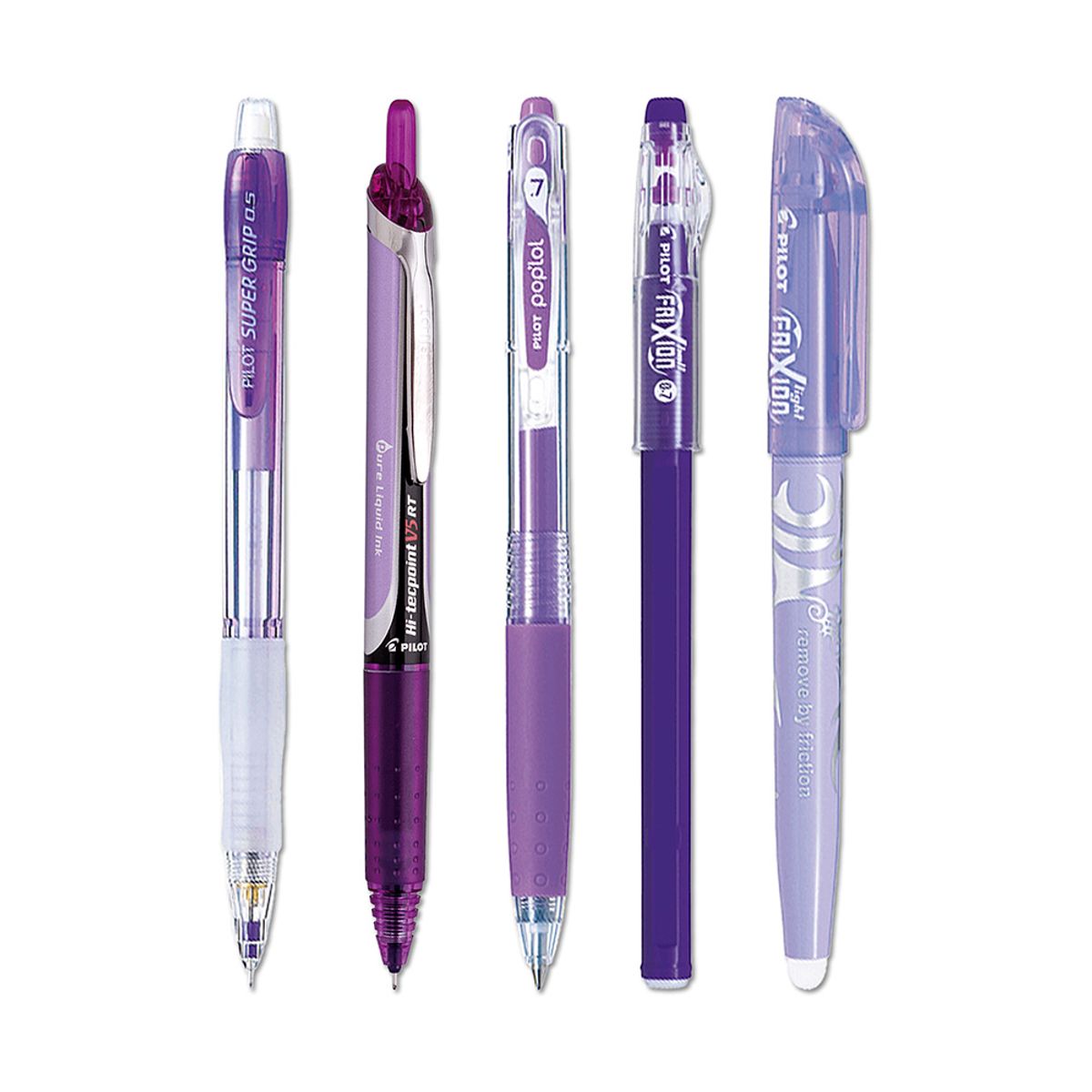 PILOT - Set Lápiz Colección Pilot 5 Uds Modelo RT Violeta