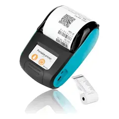 GENERICO - Impresora Portátil con Bluetooth y USB para Recibos de 58 mm BELUG