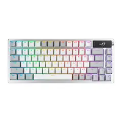 ASUS - Teclado Gamer Rog Azoth Inal Gasket Mount Oled Blanco
