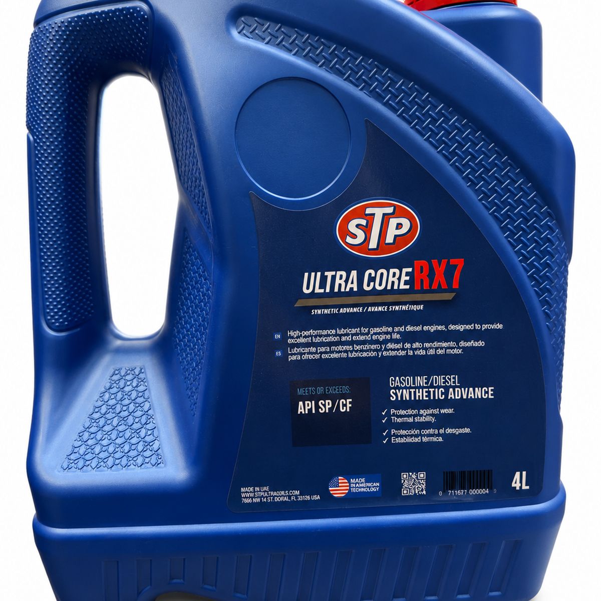 GENERICO - Aceite de motor10w40 stp ultra core rx7 4lts