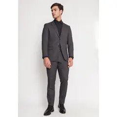 MAVIANNI - Traje Formal Hombre Slim Texturado Marengo