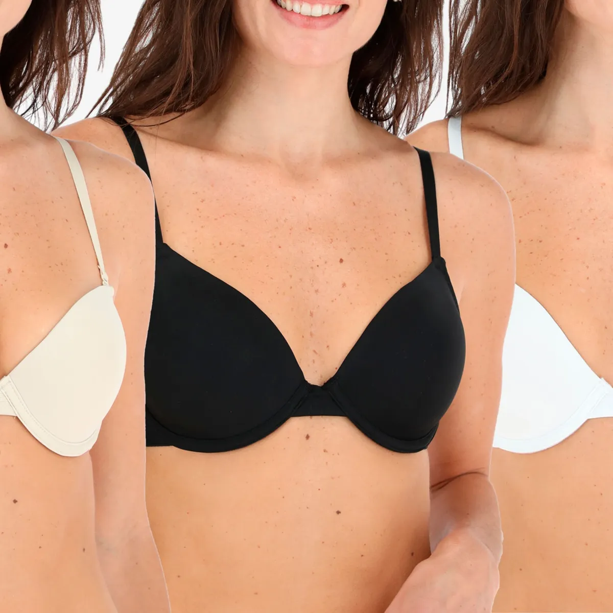 FLORES - Pack De 3 Sostenes Mujer Flores