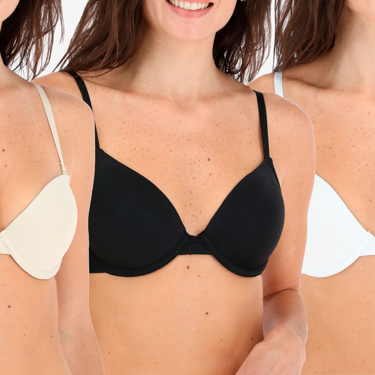 FLORES - Pack De 3 Sostenes Mujer Flores