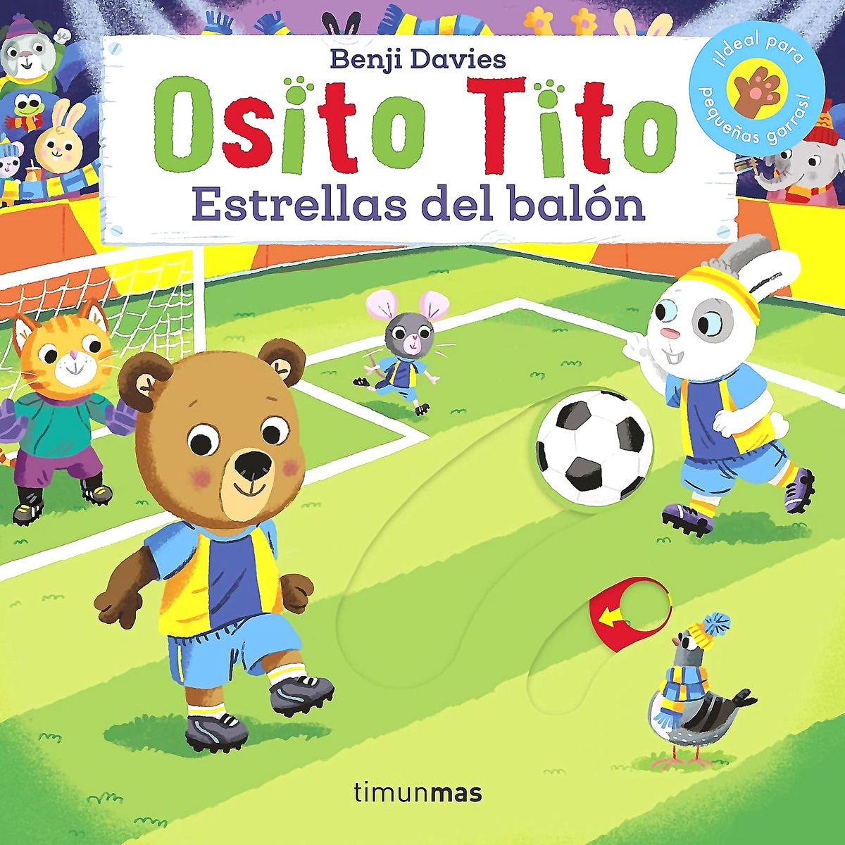 TIMUNMAS - Libro Osito Tito. Estrellas balón