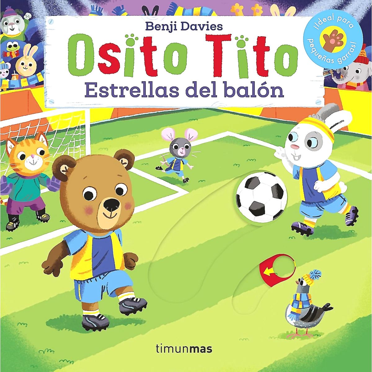 TIMUNMAS - Libro Osito Tito. Estrellas balón