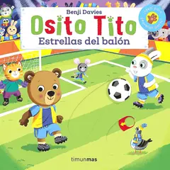 TIMUNMAS - Libro Osito Tito. Estrellas balón