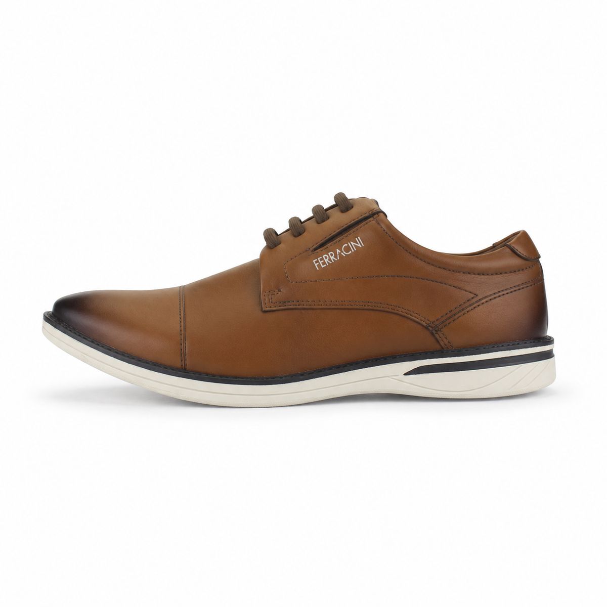 FERRACINI - Zapato Café Hombre Casual Ferracini 3622