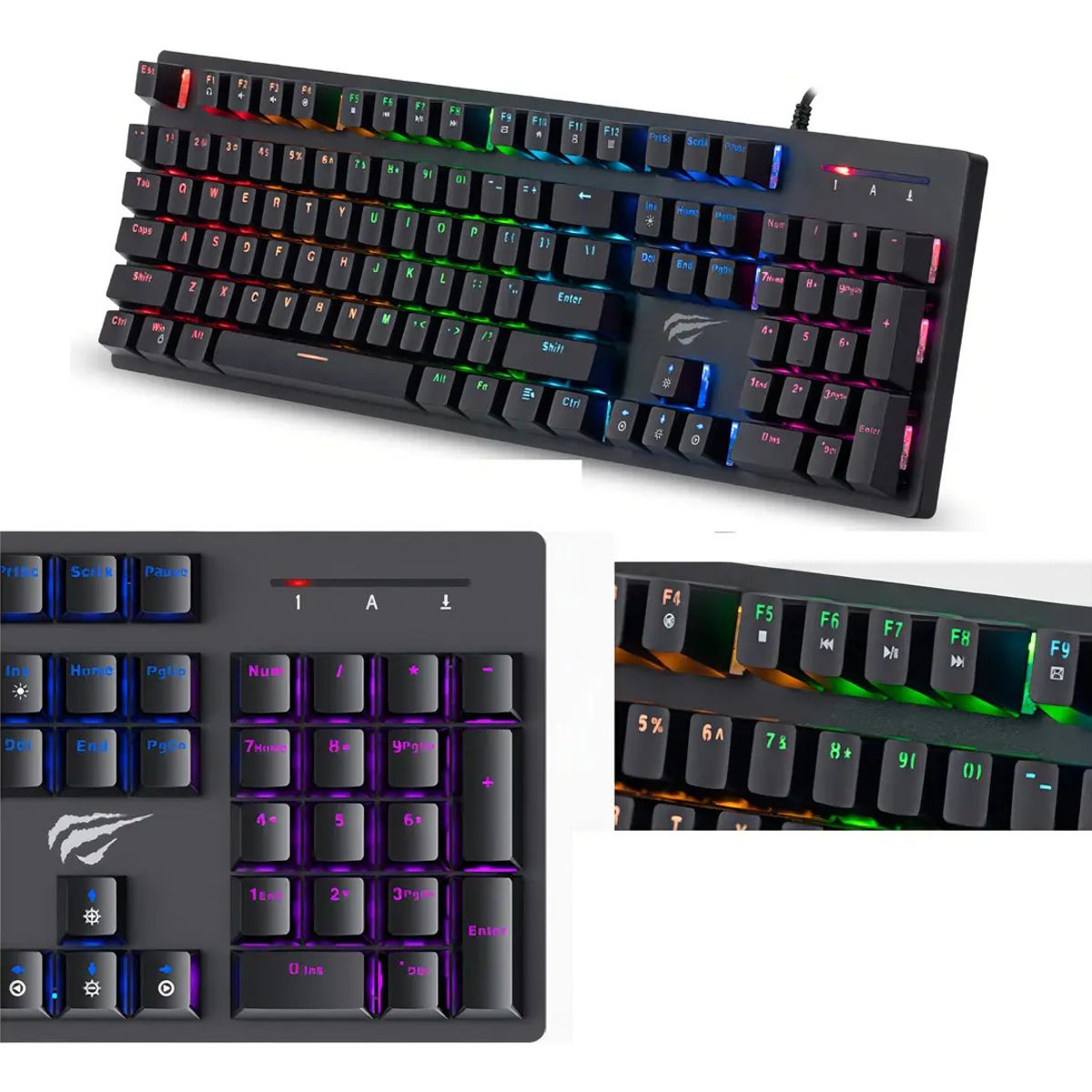 GENERICO - Teclado Mecánico Gamer GAMENOTE KB858L