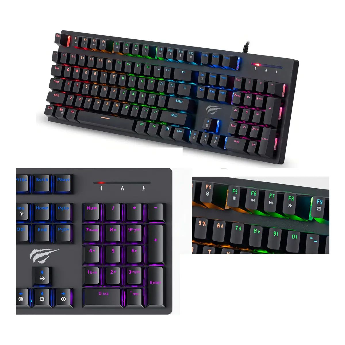 GENERICO - Teclado Mecánico Gamer GAMENOTE KB858L