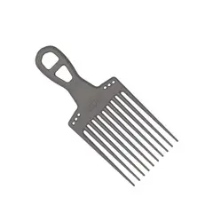 GENERICO - Peine Carbon Pick Comb Curly hair Olivia Garden Gris