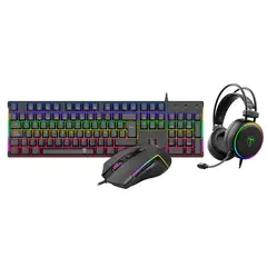 T-DAGGER - Combo Gamer Teclado + Mouse + Audífonos - TG S009