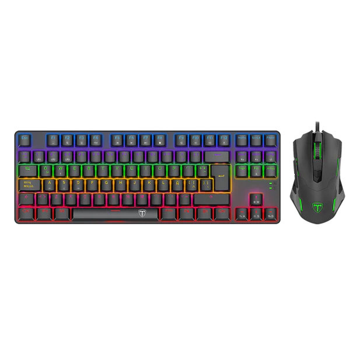 T-DAGGER - Combo Gamer Teclado + Mouse - T-Dagger  Advance Force Lite