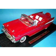 GENERICO - ROAD 92109 1-18 CHEVROLET BEL AIR 1957 RED OR GOLD OR