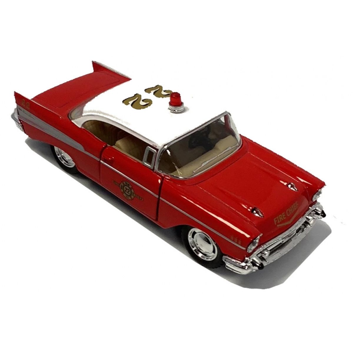 GENERICO - KINSMART 5325D 5PULG CHEVY BEL AIR 57 FIRE CHIEF