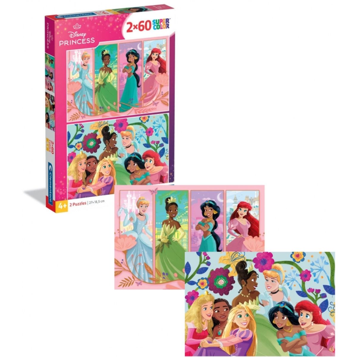 CLEMENTONI - CLEMENTONI 24824 PUZZLE 60 PIEZAS DISNEY PRINCESS
