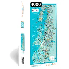 GENERICO - LAPUZZLERA C5CHLCAI19 PUZZLE CARRETERA AUSTRAL ILUSTRADA
