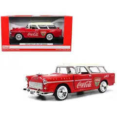 GENERICO - MOTORCITY 424057 124 1955 COCA COLA CHEVY NOMAD