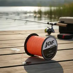 GENERICO - Multifilamento Jof 0.23 mm Amarillo 300 Metros X 8 Hebras Resiste 12.7 Kilos