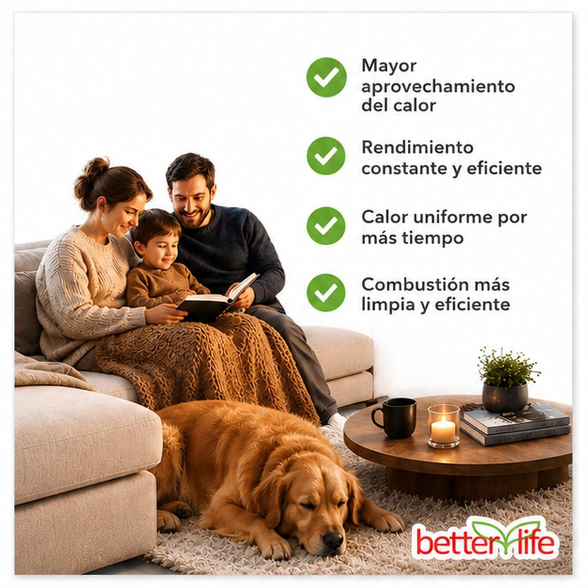 BETTERLIFE - Caldera a Pellet Betterlife BLPCWH2500W