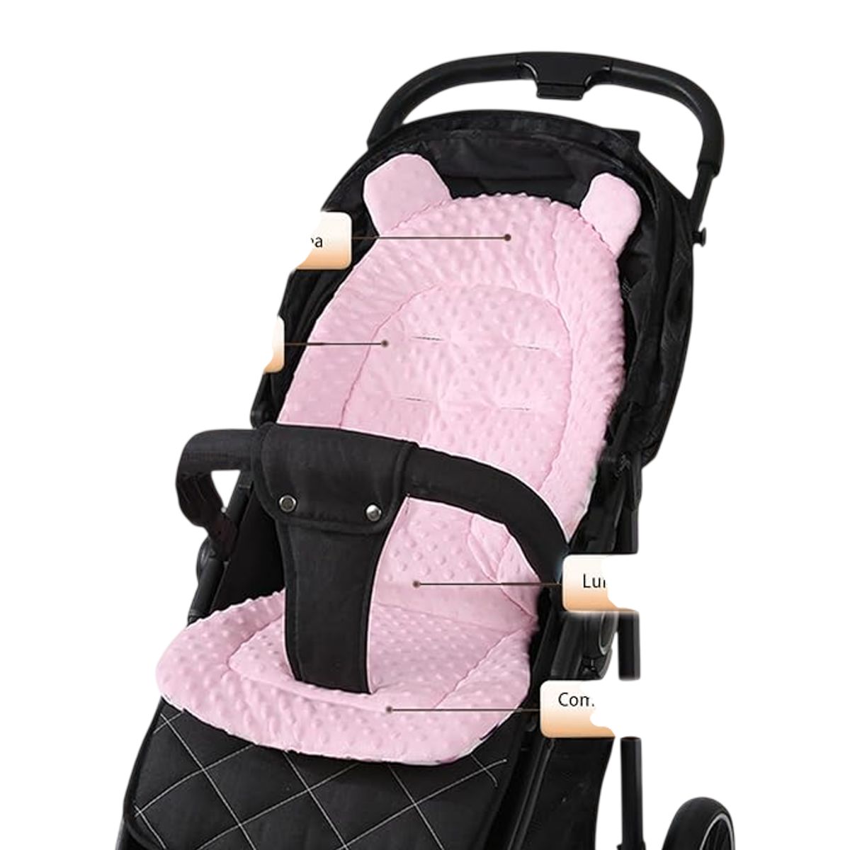GENERICO - Forro Silla Paseo Bebé Universal Protector
