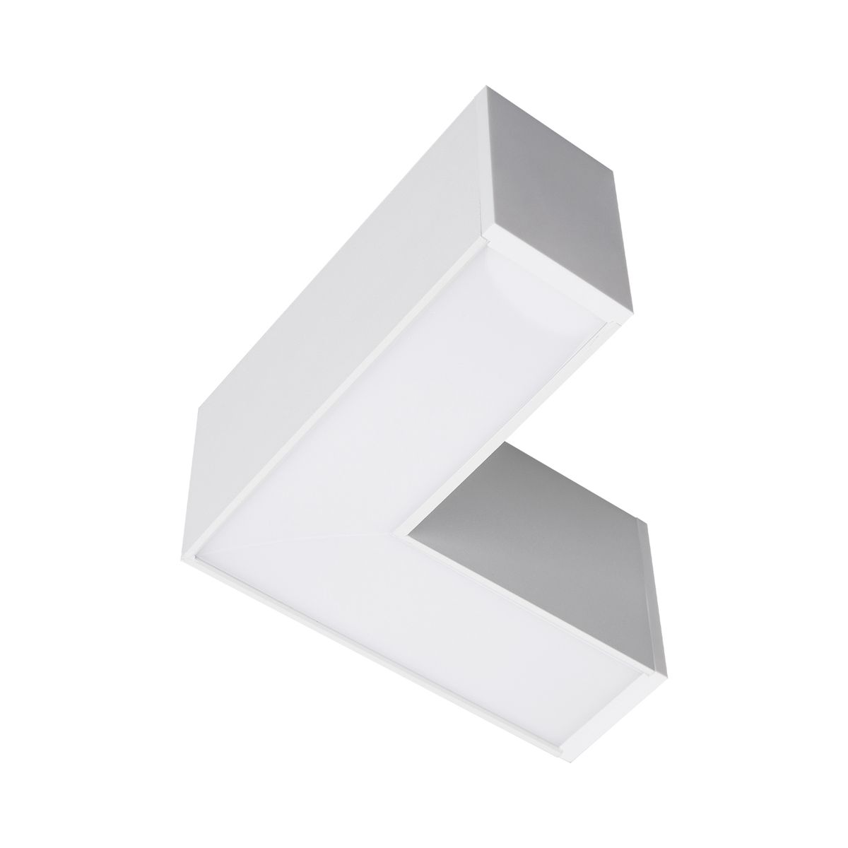 TECHNOLAMP - Conector Tipo L Para Luminaria Led Lineal Essen 10w 3 Cct Blanco