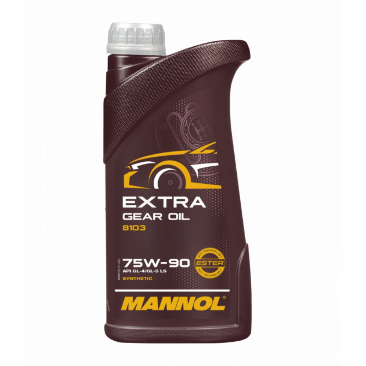 GENERICO - Aceite De Transmision 75w-90 Gl-4 Gl-5 Ls  1 Litro Mannol