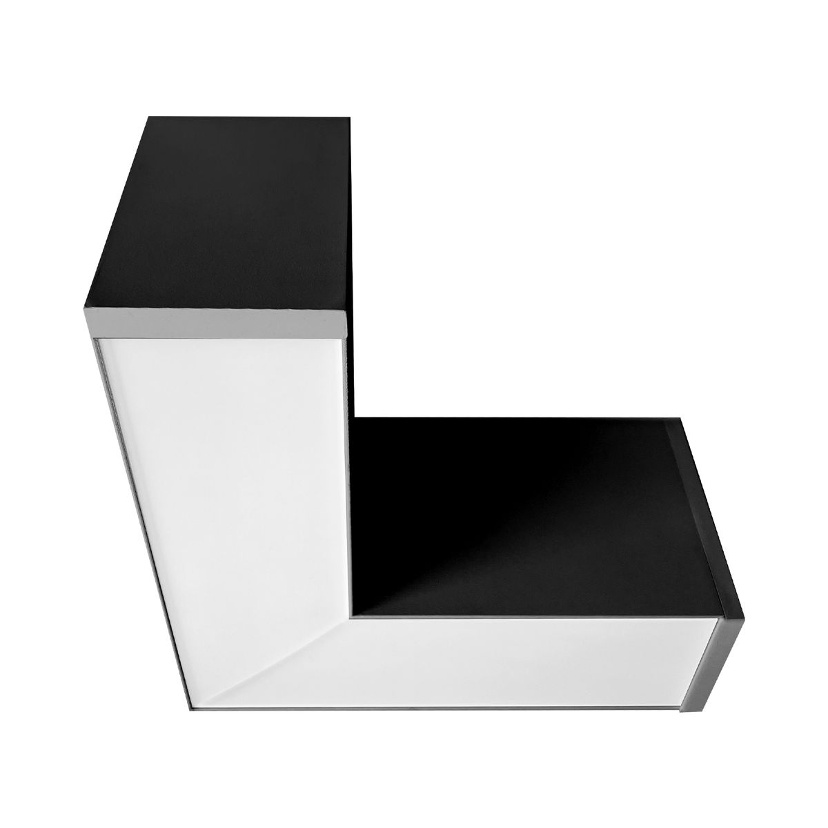 TECHNOLAMP - Conector Tipo L 10W 3CCT para Luminaria Led Lineal Essen Negro
