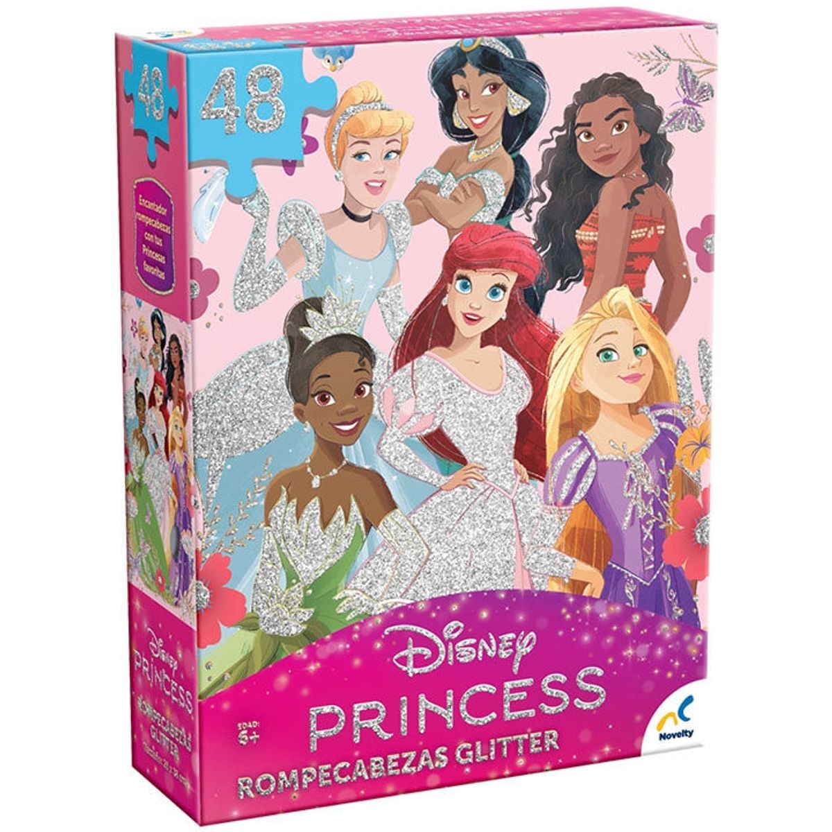 GENERICO - IMEX JCA-3095 PUZZLE PRINCESA ESPECIAL GLITTER