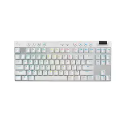 LOGITECH - Teclado Gamer G PRO X TKL Lightspeed Inal Blanco