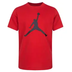 JORDAN - POLERA KIDS BIG JUMPMAN BLANCA