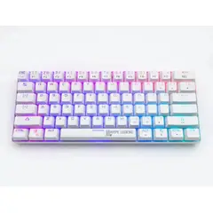 HYPE LEGEND - Teclado Mecánico Rebel RGB White Brown Switch