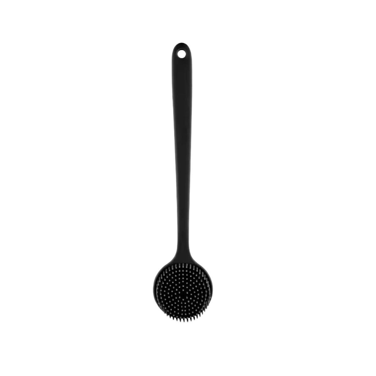 GENERICO - Cepillo Silicona Para Ducha Exfolia Masaje Mango Largo