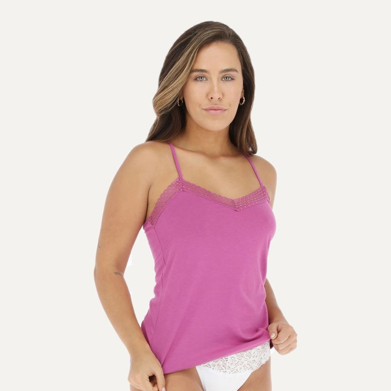 FLORES - Polera Sin Mangas Mujer Flores