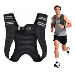 GENERICO - Chaleco De Peso 5 Kg Entrenamiento Fitness Crossfit