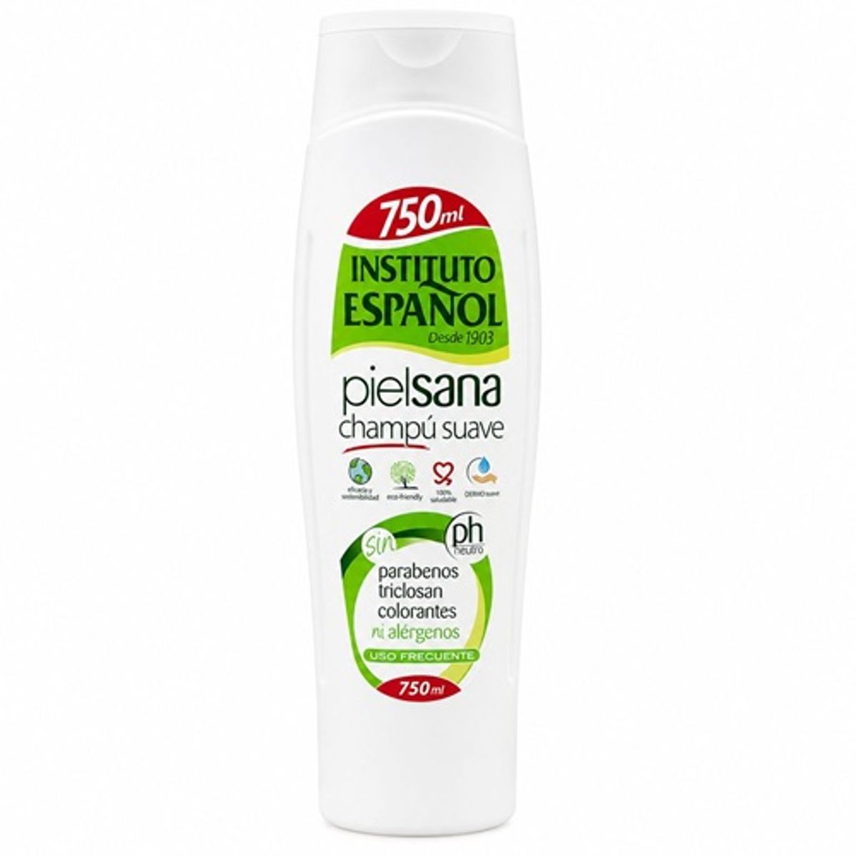 INSTITUTO ESPANOL - CHAMPU SUEVE DE PIEL SANA 750ML