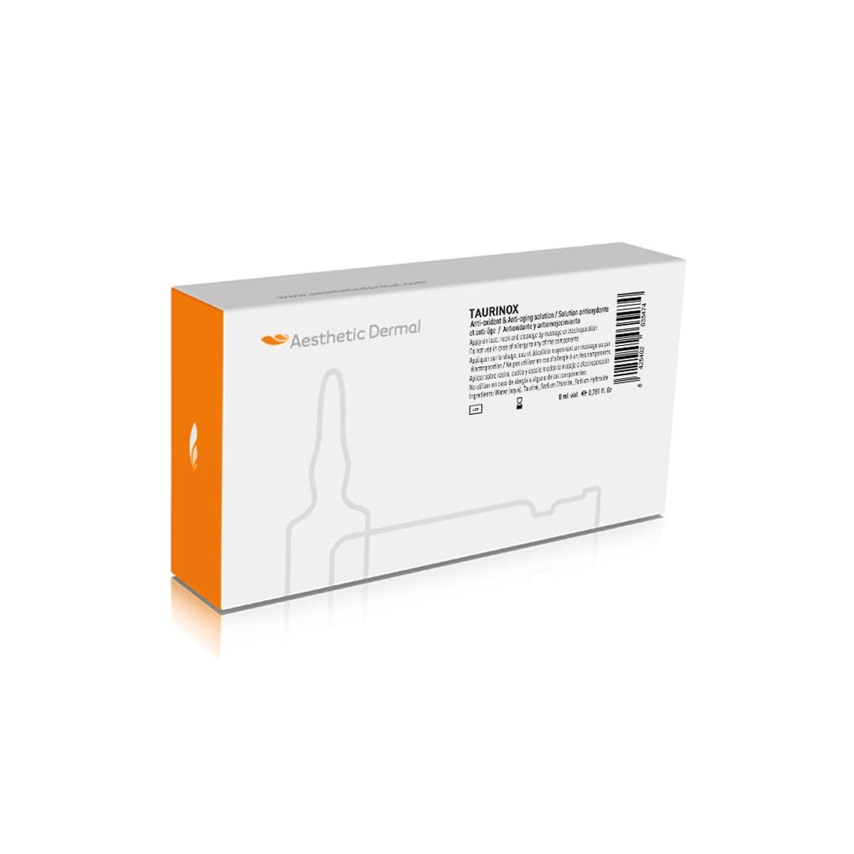 GENERICO - Antiflacidez, Anticelulitis, Antiestrias Taurinox 5 Vial 8ml