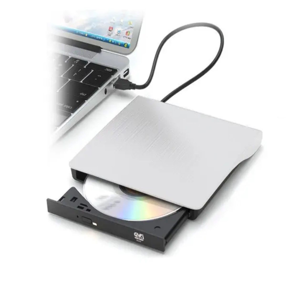 GENERICO - Reproductor De Dvd Y Cd Con Usb Para Ordenador Portátil BELUG