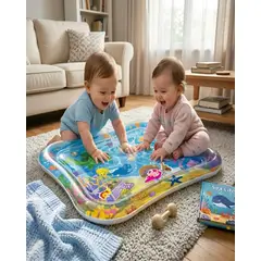 GENERICO - Alfombra Estimulacion Sensorial de Agua Inflable Infantil