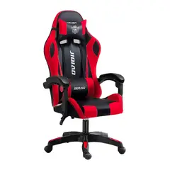 TODODESCUENTO - Silla Gamer Jiqiao Roja/Negro