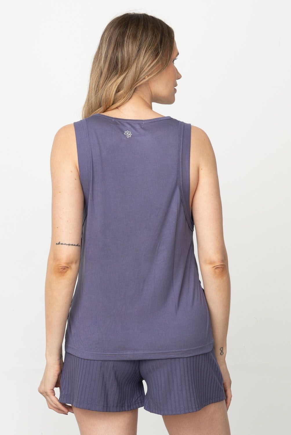 FLORES - Polera Sin Mangas Mujer Flores